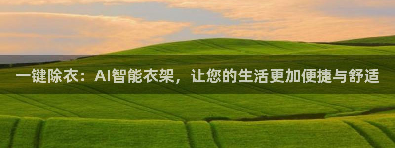 一键除衣：AI智能衣架，让您的生活更加便捷与舒适